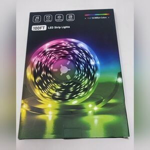 100 Feet LED Flexible Strip Lights RGB DC 24V New Multi‎ Colored